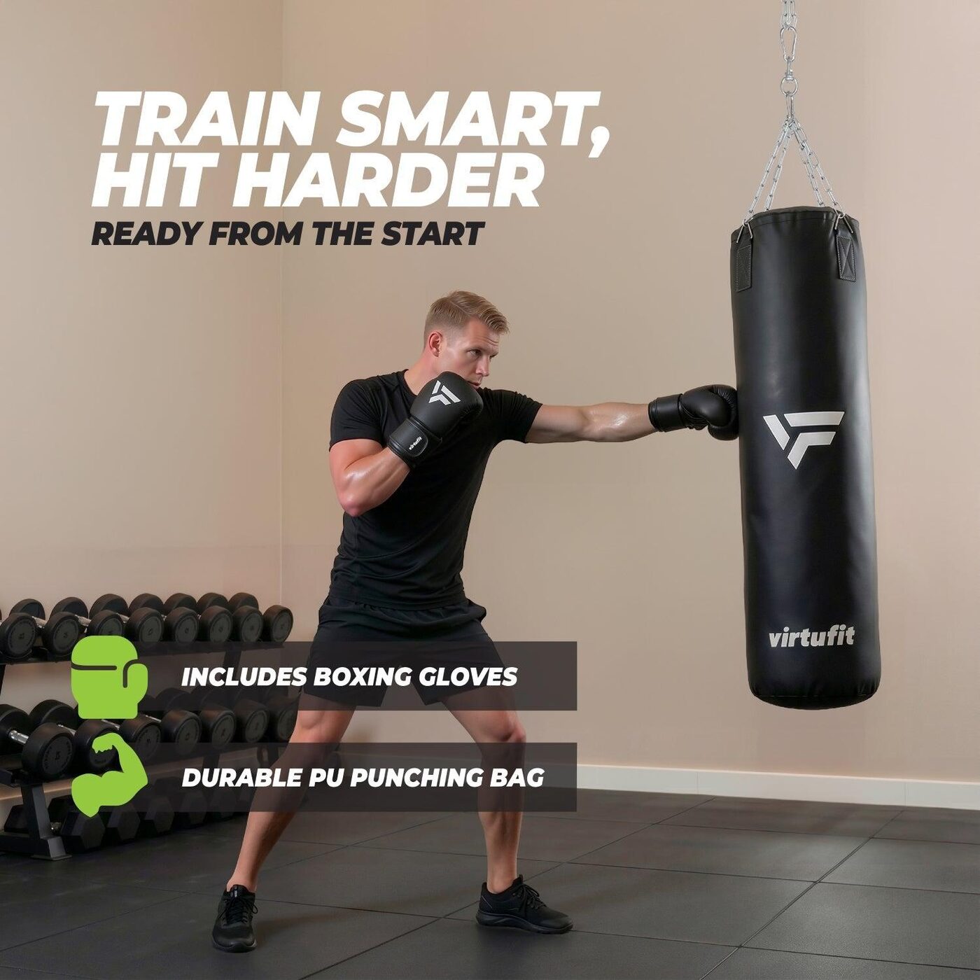 VirtuFit poksikomplekt