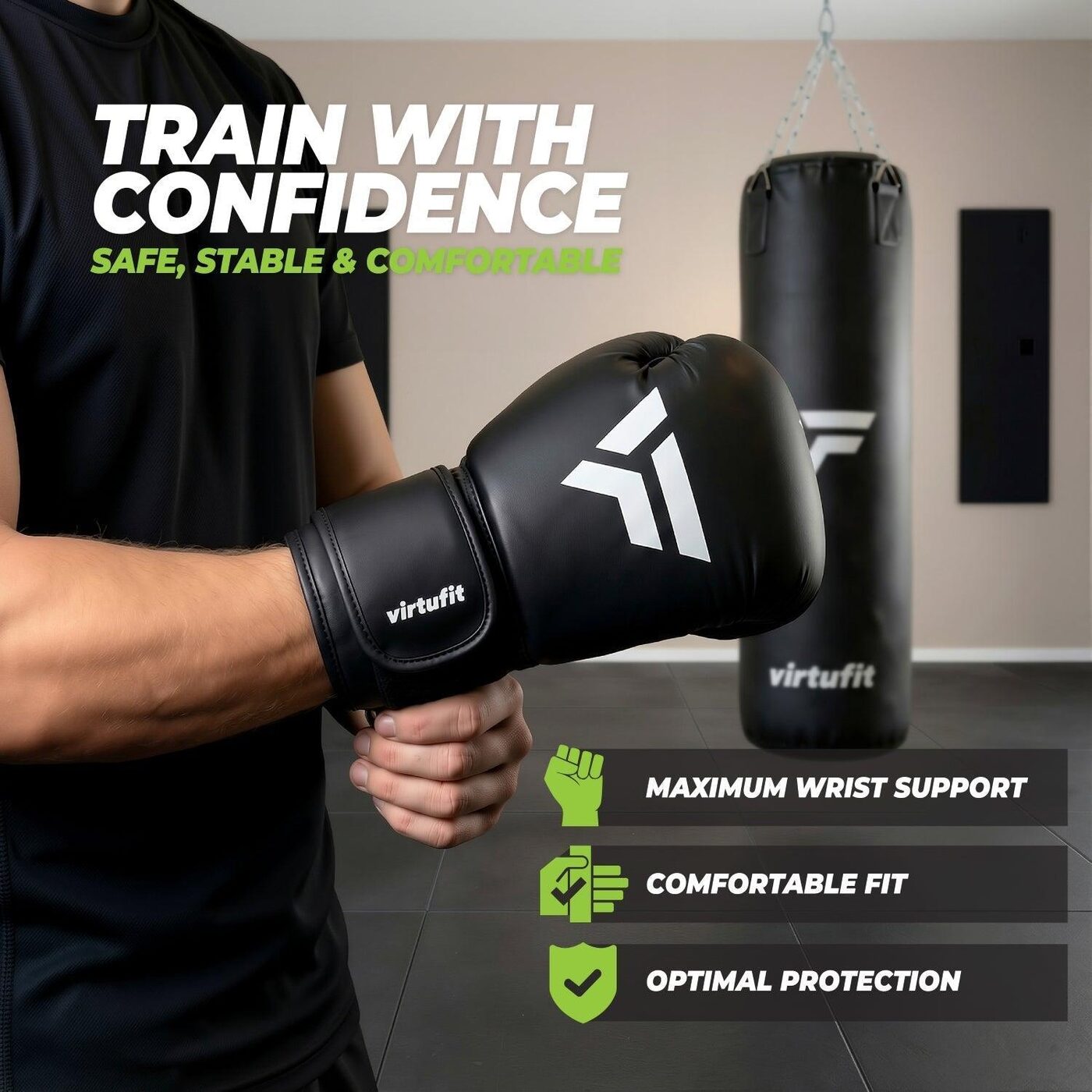 VirtuFit poksikomplekt