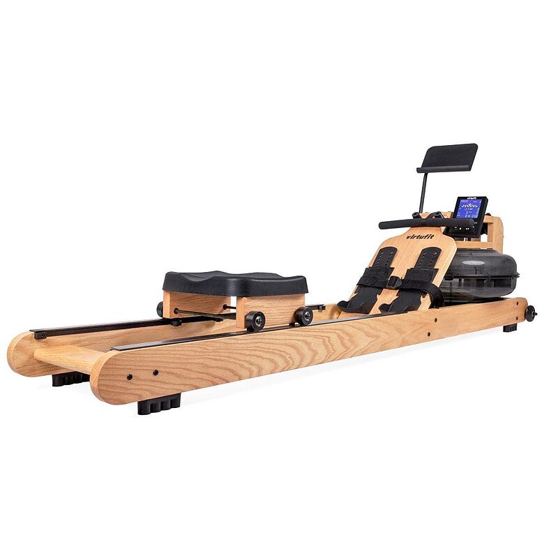 VirtuFit Elite ūdens pretestības airēšanas trenažieris - koks/ozols