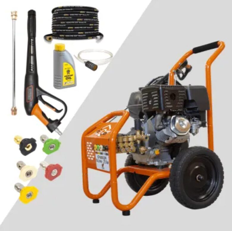 GP4000LD Pro survepesur, Peggas, 13,5 hj, 275 baari / 4 000 PSI