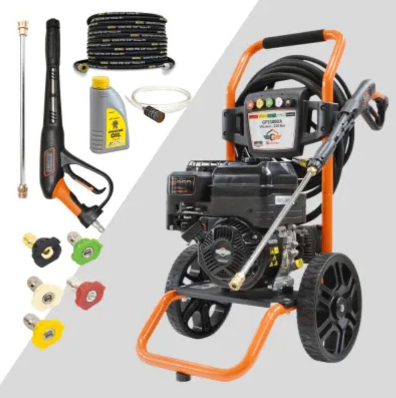 GP3300DA Professionaalne kõrgsurvepesur, Briggs & Stratton, 6,3 hj, 220 baari / 3200 PSI