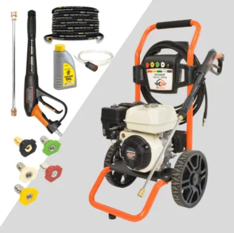 GP3300HP Pro survepesur, Honda, 5,5 hj, 220 baari / 3,200 PSI