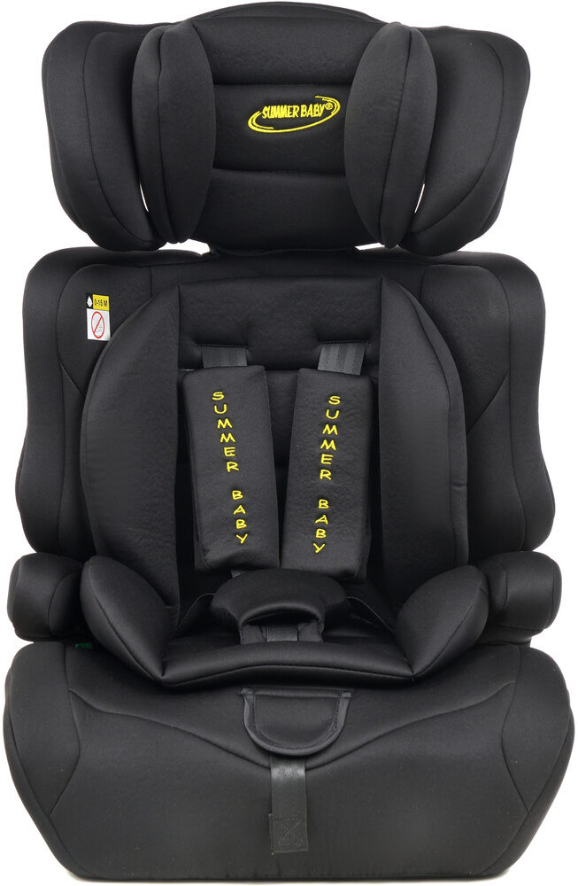 Автокресло Summer Baby Cosmo, размер I, 76-150 см, чёрное.