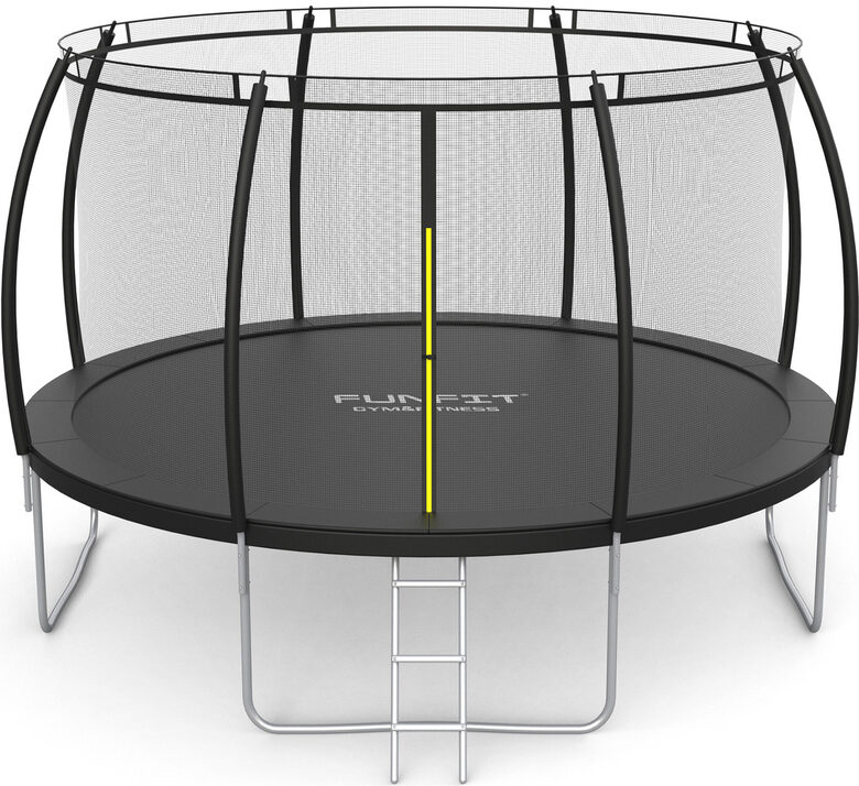 Batuut 14ft (435cm) must, sisemise võrguga