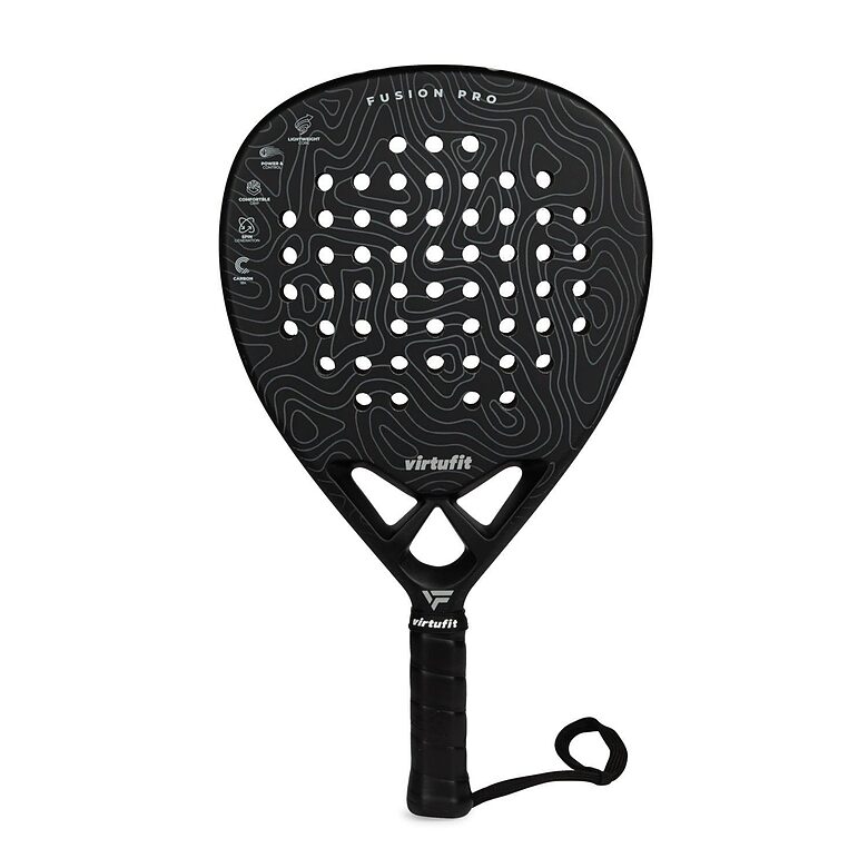 VirtuFit Fusion Pro padelio raketė - juoda-pilka