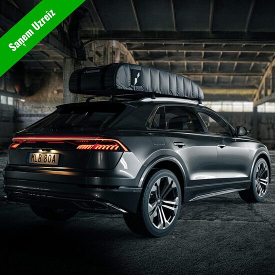 Twistboxes sarullējams jumta bagažnieks 520L