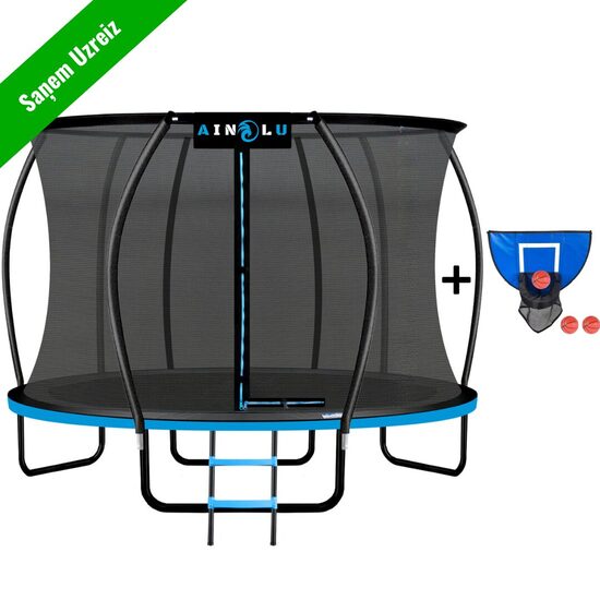 AINOLU NOVA 12FT (366 cm) BLUE trampoline 