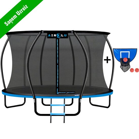 AINOLU NOVA 14 FT (435 cm) BLUE trampoline 