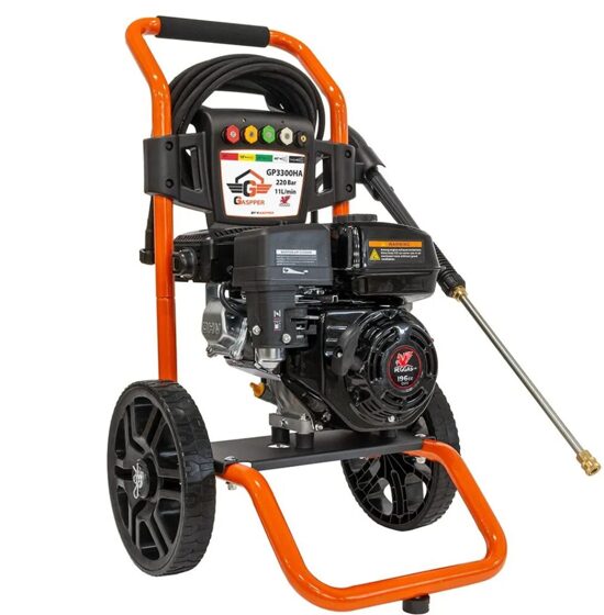 Professional high-pressure washer, Peggas, 5.5 HP, 220 bar/3,200 PSI