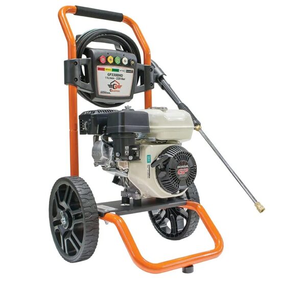 Professional pressure washer, Honda, 5.5 HP, 220 bar/3,200 PSI