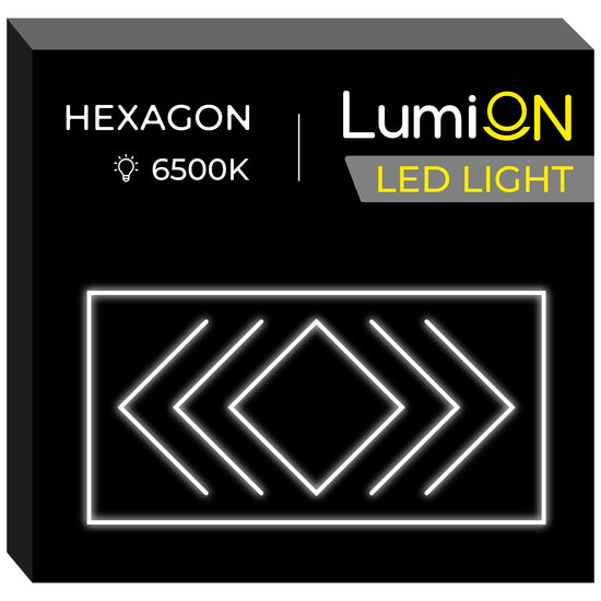 LumiOn LO-8 modular lighting system 484.5 x 243.5 cm