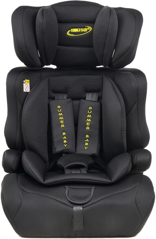 Автокресло Summer Baby Cosmo, размер I, 76-150 см, чёрное.