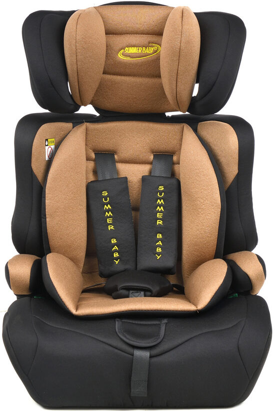 Автокресло Summer Baby Cosmo, размер I, 76-150 см, черно-коричневое.