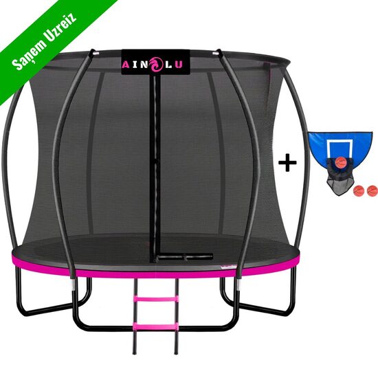 AINOLU NOVA 10FT (305 cm) PINK trampoline 