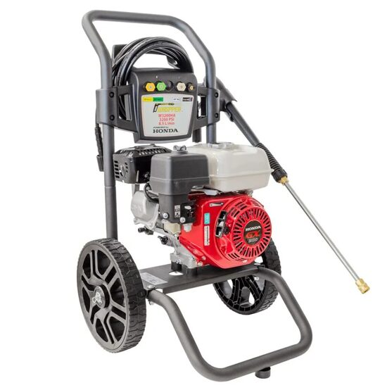 Pressure Washer, Honda, 6.5 HP, 220 bar/3.200 PSI