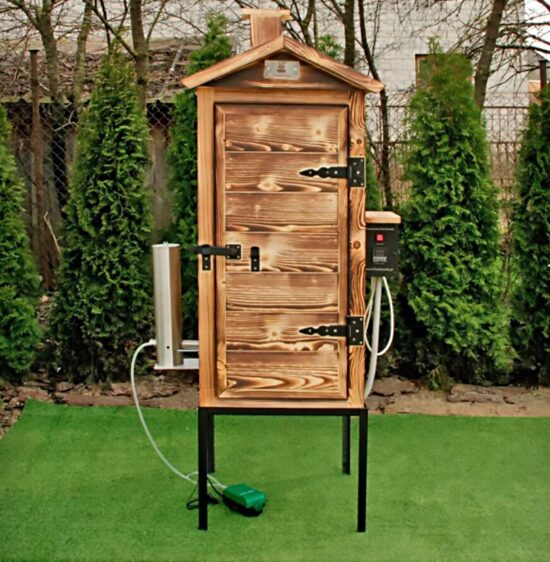 Elektrinė medienos rūkykla "A180" (50x50x135 cm)