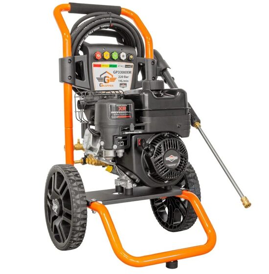 Profesionāls augstspiediena mazgātājs, Briggs & Stratton, 6,3 ZS, 220 bāri/3200 PSI