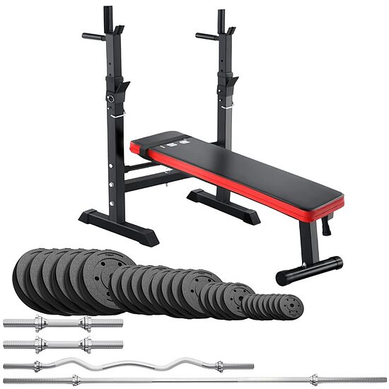 ISE FIT sola un svaru komplekts 120kg
