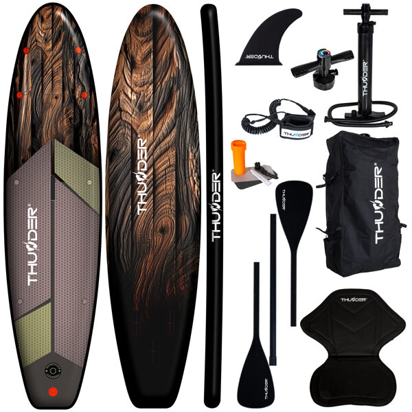 SUP dēlis Thunder  WOOD 320