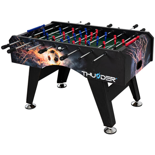 THUNDER 5FT FIREBALL foosball table