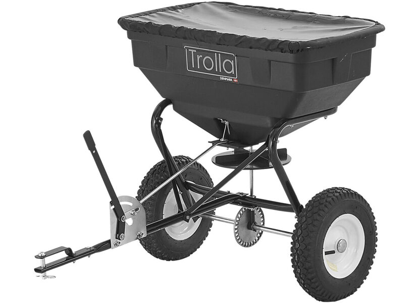 Prikabinamas smėlio, druskos ir trąšų barstytuvas, 56 l