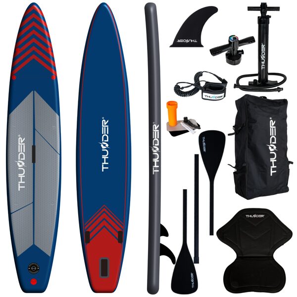 SUP dēlis Thunder  STEEL RED 365