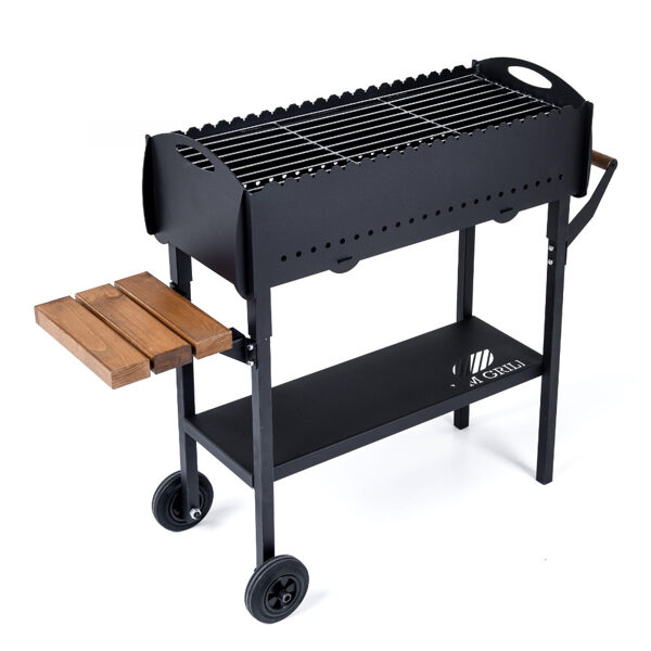 Komfort Mangal riiuli ja ratastega.