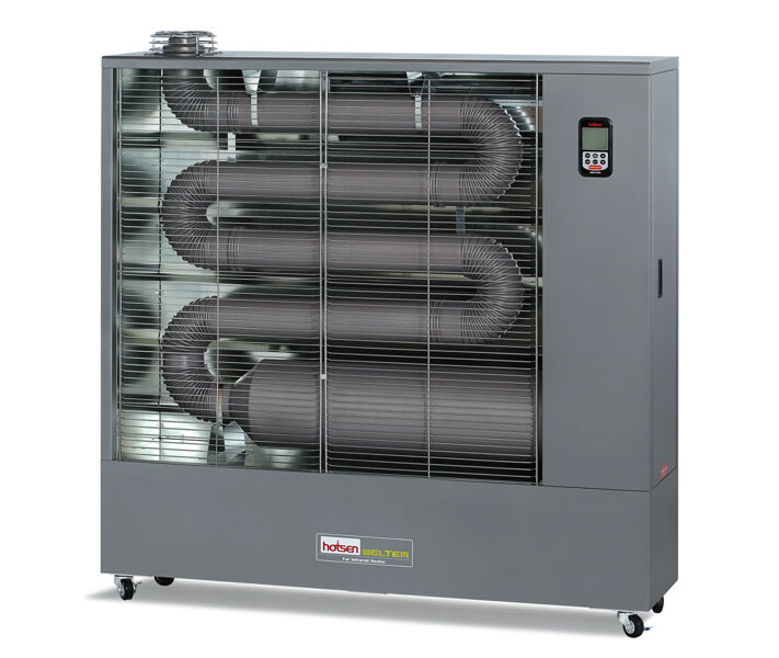 Infrasarkanais dīzeļa sildītājs Weltem WHO-250F (vent) 29kW