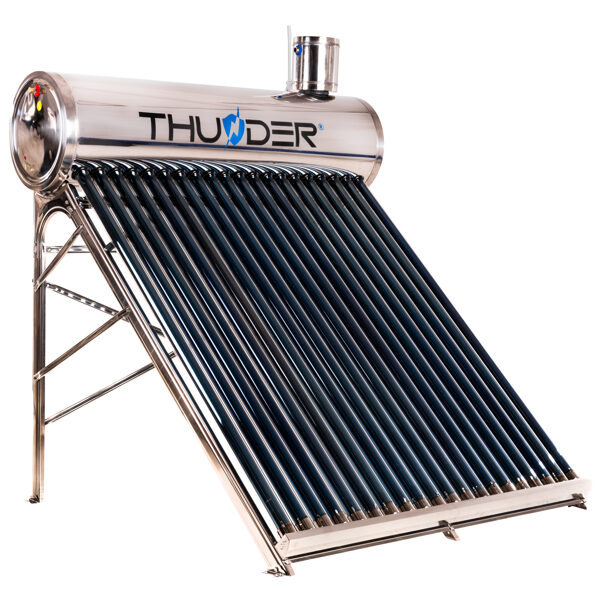 THUNDER bezspiediena saules ūdens sildītājs ar 200L tvertni