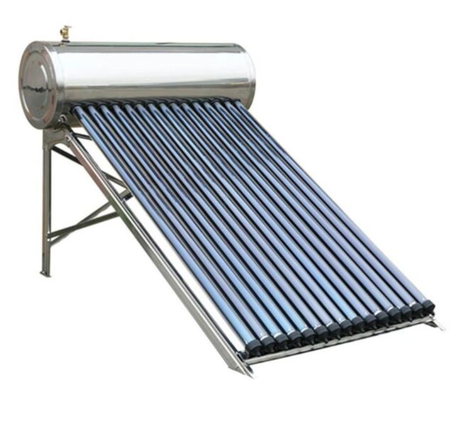 Saules ūdens sildītājs (Spiediena, siltumcauruļu) 150–300 litri